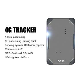 GF10 Mini Car Tracker Device Realtime GSM 4G-Lte Tracking System