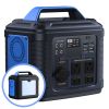 300W Portable Power Station, 296Wh 80000mAh Lithium Battery Generator Solar for Outdoor Camping RV Home,Power Supply