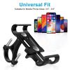 Bicycle Mobile Phone Bracket Aluminum Alloy Mobile Phone Bracket Electric Car Motorcycle Mobile Phone Navigation Bracket Riding