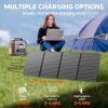 Powerbank 300w Portable Power Station with 60w Solar Panel for Camping Solar Generator 296Wh 80000mAh Lithium Battery
