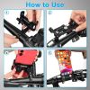 Bicycle Mobile Phone Bracket Aluminum Alloy Mobile Phone Bracket Electric Car Motorcycle Mobile Phone Navigation Bracket Riding