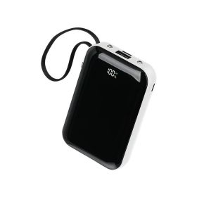 Portable Power Bank With Fast & Wireless Charging - High Capacity Battery Pack For IPhone, Android & AirPods, Travel-Friendly Emergency Charger W (Option: BS480white)