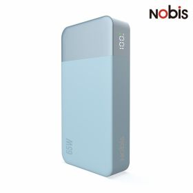 US Overseas Warehouse NOBIS 65W Portable Charger 20000mAh Fast Charging Power Bank for Laptop and Phone (Color: Blue)