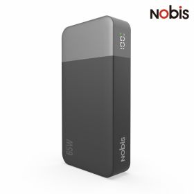 US Overseas Warehouse NOBIS 65W Portable Charger 20000mAh Fast Charging Power Bank for Laptop and Phone (Color: Black)