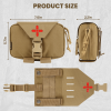Votagoo IFAK Tactical Nylon Medical Pouch Medical Kit Bag Combat Medical  Storage