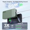 French Overseas Warehouse NOBIS 65W Portable Charger 20000mAh Fast Charging Power Bank for Laptop and Phone