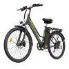 WITAMBIKE 26" Electric Bike for Adults, Removable Battery, 7-Speed Derailleur Ebike Commute MTB