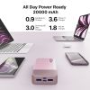 French Overseas Warehouse NOBIS 65W Portable Charger 20000mAh Fast Charging Power Bank for Laptop and Phone