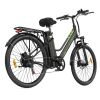 WITAMBIKE 26" Electric Bike for Adults, Removable Battery, 7-Speed Derailleur Ebike Commute MTB