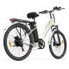 WITAMBIKE 26" Electric Bike for Adults, Removable Battery, 7-Speed Derailleur Ebike Commute MTB