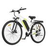 ZAZAWORK 29" Electric Bike for Adults, 48V 15Ah MTB, Shimano 21-speed Ebike