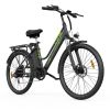 WITAMBIKE 26" Electric Bike for Adults, Removable Battery, 7-Speed Derailleur Ebike Commute MTB