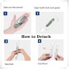 6-in-1 Multi-Function Camping Utensil Flatware Set Detachable Spoon Fork Knife Combo Mess Kit with Carrying Pouch