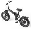 ZAZAWORK CF1000 Folding Electric Bike 48V 1000W, 20AH Battery Up to 120KM