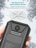 10000mAh Solar Charger Portable Power Bank USB-C Port Mobile Battery Pack for Phone