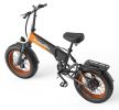 ZAZAWORK CF1000 Folding Electric Bike 48V 1000W, 20AH Battery Up to 120KM